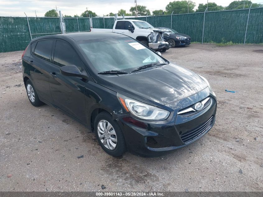 2013 Hyundai Accent Gs VIN: KMHCT5AE6DU062802 Lot: 39501143