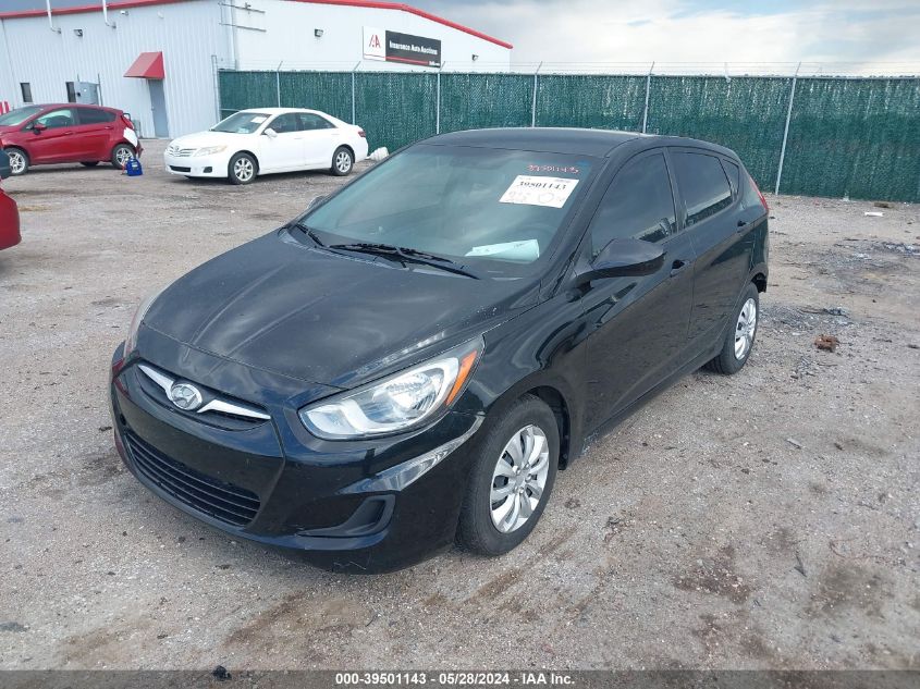 2013 Hyundai Accent Gs VIN: KMHCT5AE6DU062802 Lot: 39501143