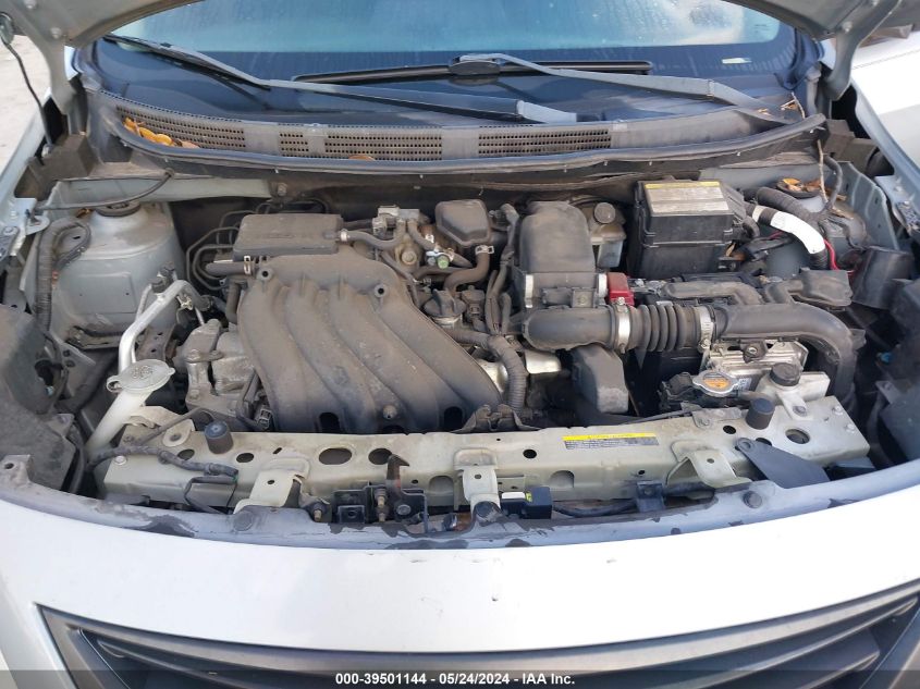 2013 Nissan Versa 1.6 S+ VIN: 3N1CN7AP5DL825465 Lot: 39501144