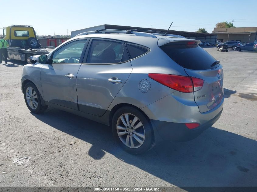 2011 Hyundai Tucson Limited VIN: KM8JU3ACXBU222362 Lot: 39501150