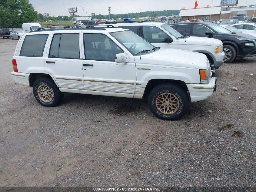 1993 Jeep Grand Cherokee Limited VIN: 1J4GZ78S7PC618454 Lot: 39501162