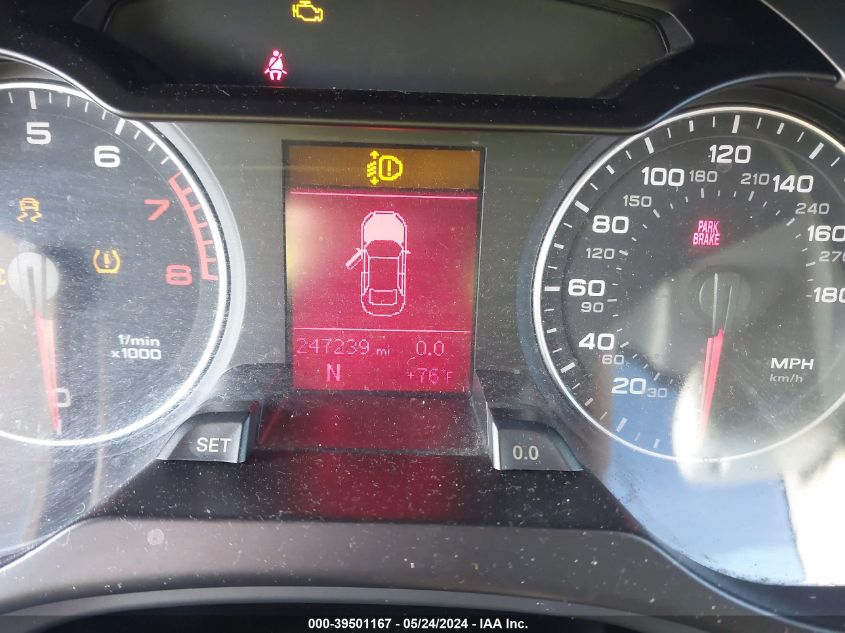 2009 Audi A4 2.0T Premium VIN: WAUSF78KX9N018704 Lot: 39501167