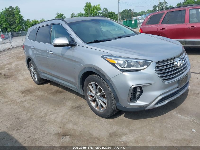 2017 Hyundai Santa Fe Limited VIN: KM8SN4HF8HU240777 Lot: 39501176