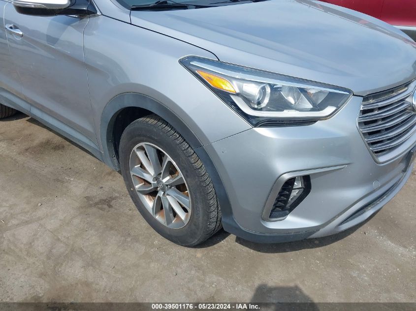 2017 Hyundai Santa Fe Limited VIN: KM8SN4HF8HU240777 Lot: 39501176