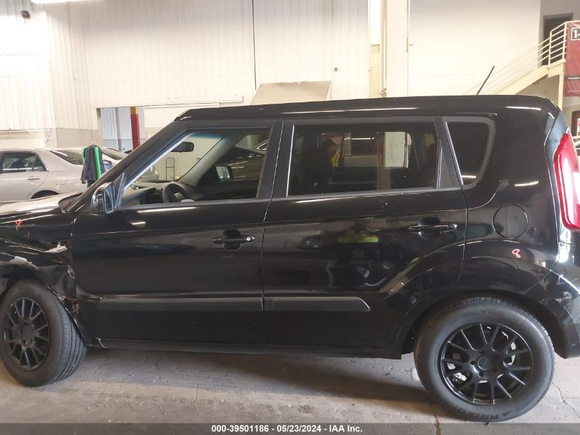 2012 Kia Soul VIN: KNDJT2A53C7745869 Lot: 39501186