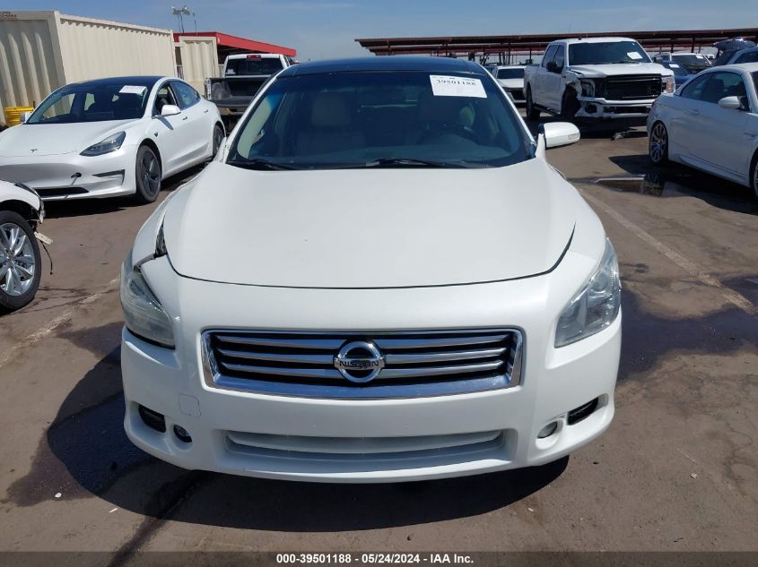 2013 Nissan Maxima 3.5 Sv VIN: 1N4AA5AP5DC827500 Lot: 39501188