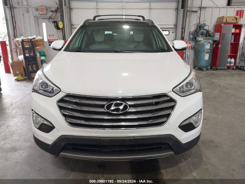 2016 Hyundai Santa Fe Se VIN: KM8SRDHF2GU133176 Lot: 39501192