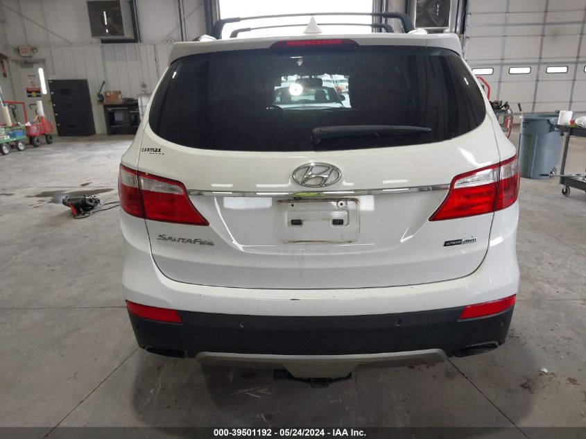 2016 Hyundai Santa Fe Se VIN: KM8SRDHF2GU133176 Lot: 39501192