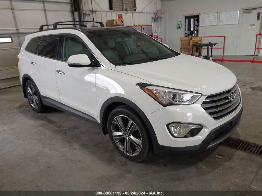 2016 Hyundai Santa Fe Se VIN: KM8SRDHF2GU133176 Lot: 39501192