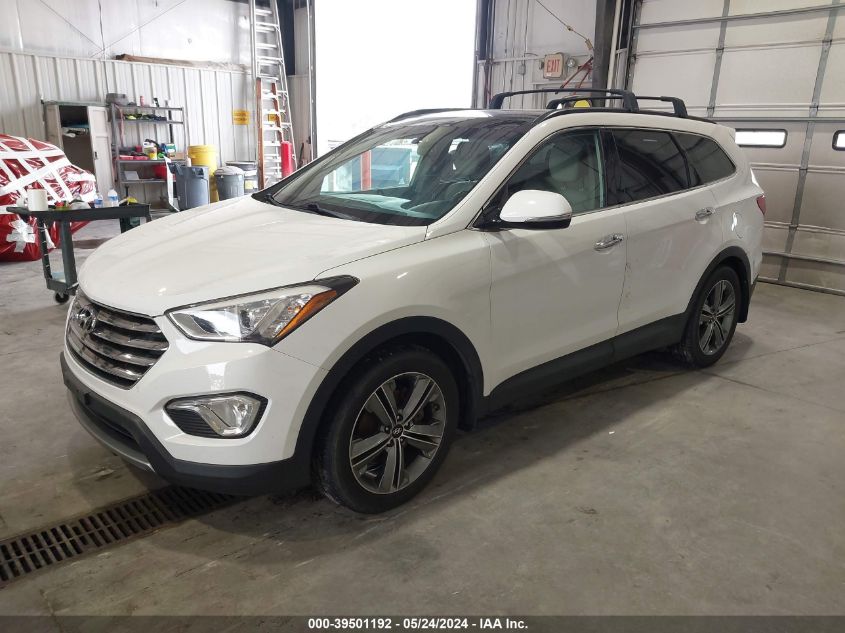 2016 Hyundai Santa Fe Se VIN: KM8SRDHF2GU133176 Lot: 39501192