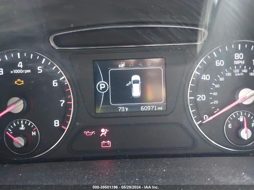 2016 Kia Sorento 3.3L Lx VIN: 5XYPGDA57GG060504 Lot: 39501196