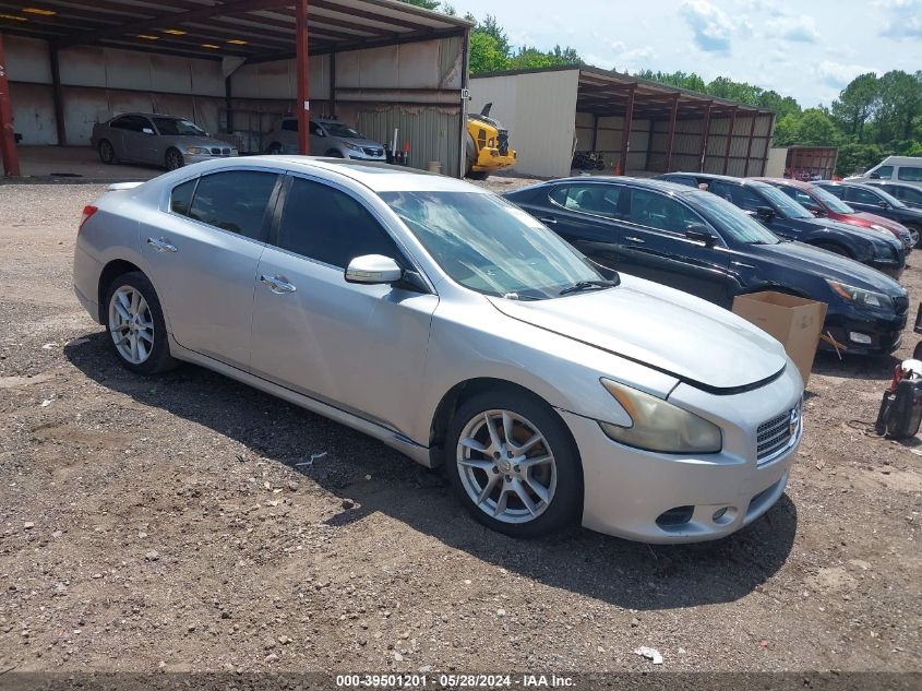 2009 Nissan Maxima 3.5 Sv VIN: 1N4AA51E89C828615 Lot: 39501201