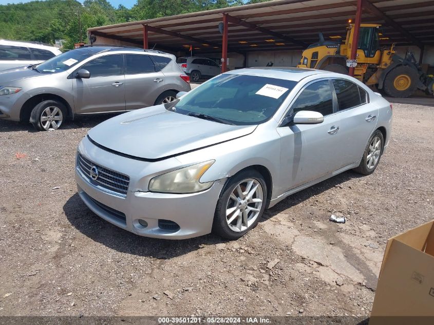 2009 Nissan Maxima 3.5 Sv VIN: 1N4AA51E89C828615 Lot: 39501201