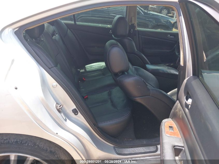 2009 Nissan Maxima 3.5 Sv VIN: 1N4AA51E89C828615 Lot: 39501201