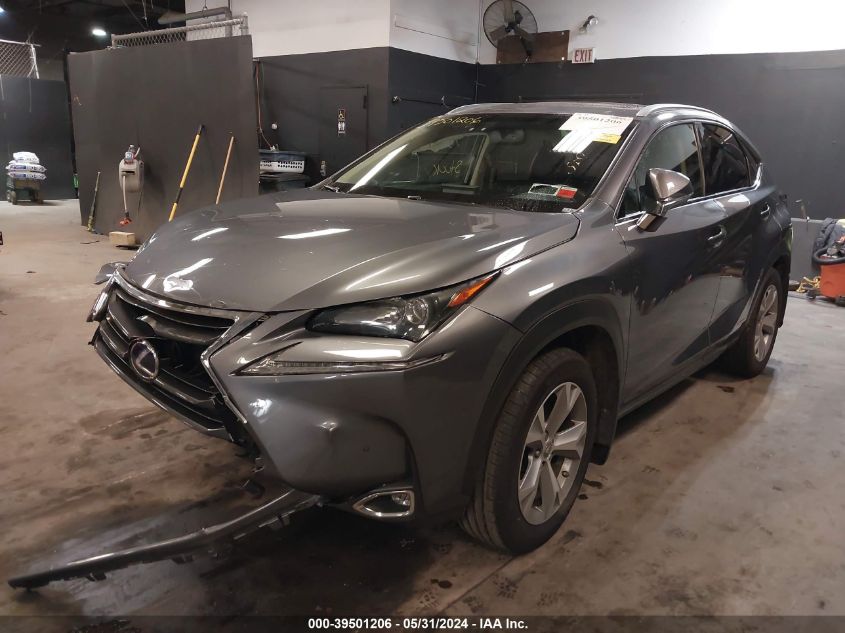 2017 Lexus Nx 300H 300H VIN: JTJBJRBZ1H2072750 Lot: 39501206