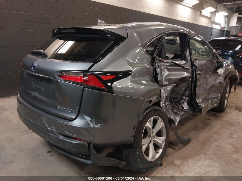 2017 Lexus Nx 300H 300H VIN: JTJBJRBZ1H2072750 Lot: 39501206