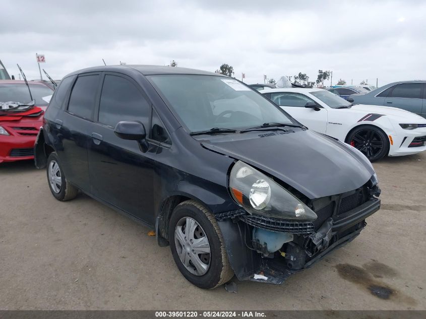 2008 Honda Fit VIN: JHMGD38498S052446 Lot: 39501220