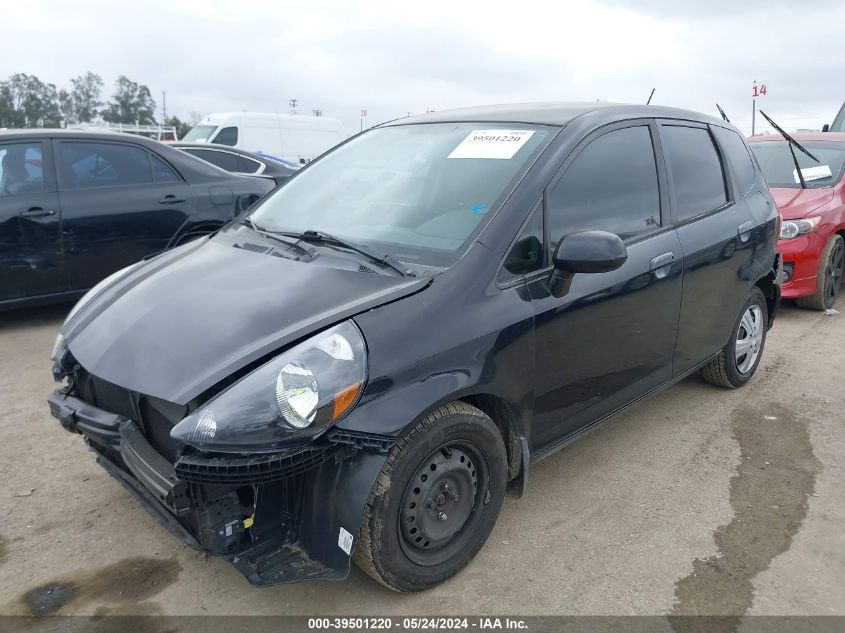 2008 Honda Fit VIN: JHMGD38498S052446 Lot: 39501220