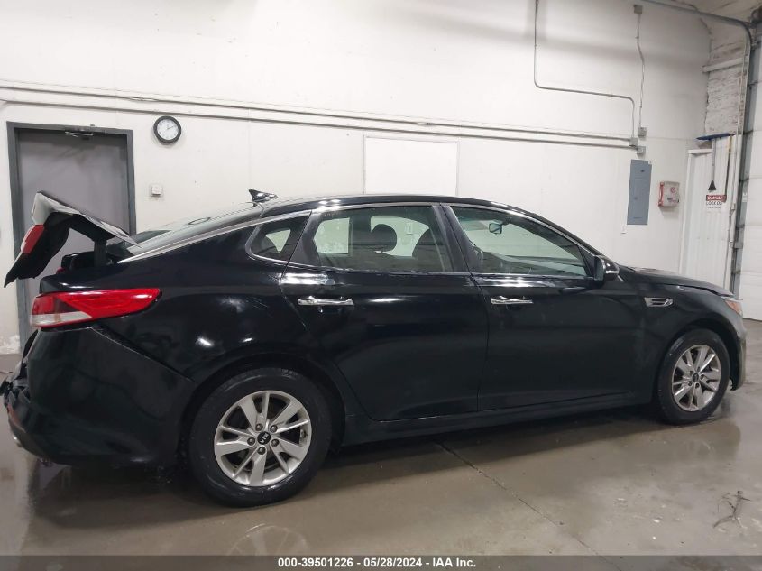 2016 Kia Optima Lx VIN: 5XXGT4L35GG025178 Lot: 39501226