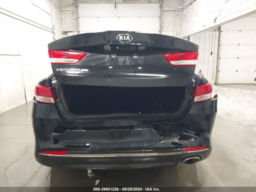 2016 Kia Optima Lx VIN: 5XXGT4L35GG025178 Lot: 39501226
