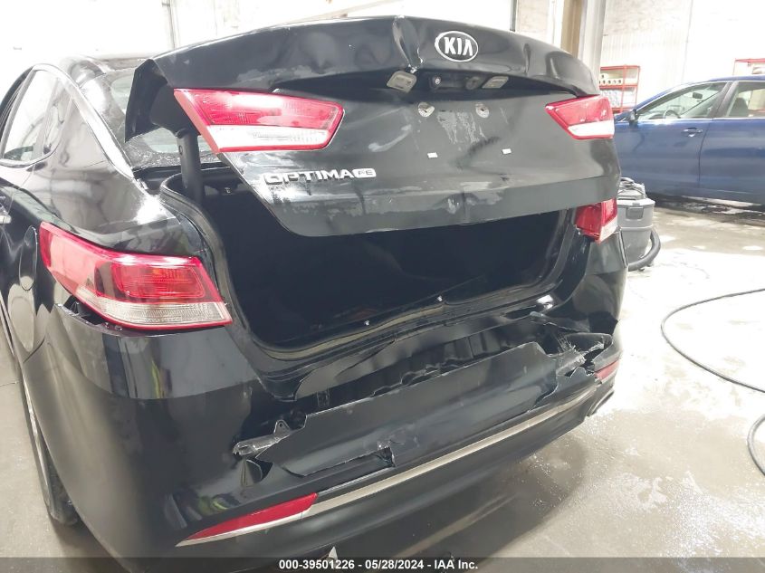 2016 Kia Optima Lx VIN: 5XXGT4L35GG025178 Lot: 39501226