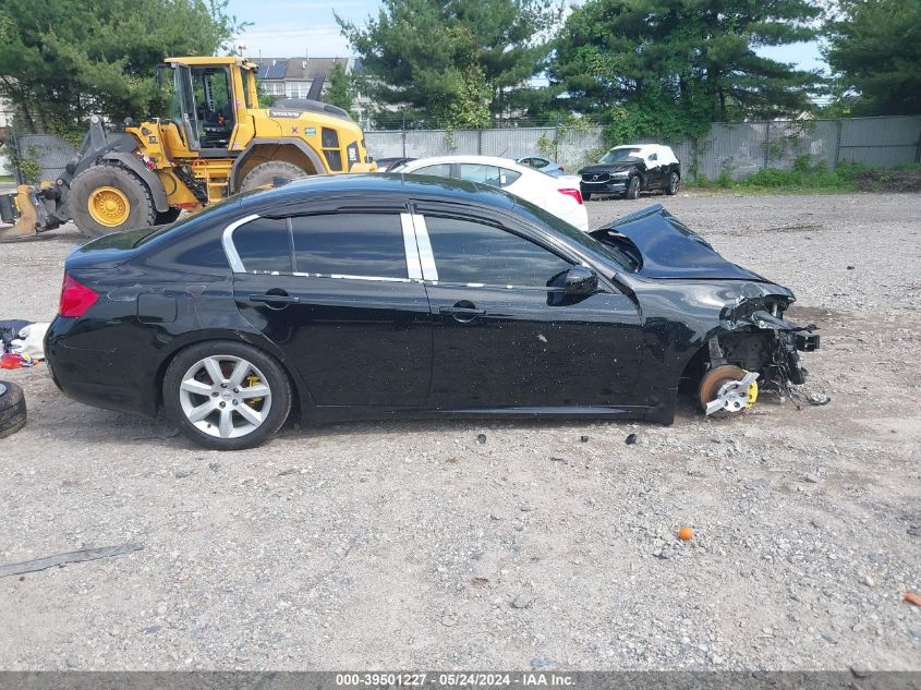 2008 Infiniti G35X VIN: JNKBV61F08M260000 Lot: 39501227