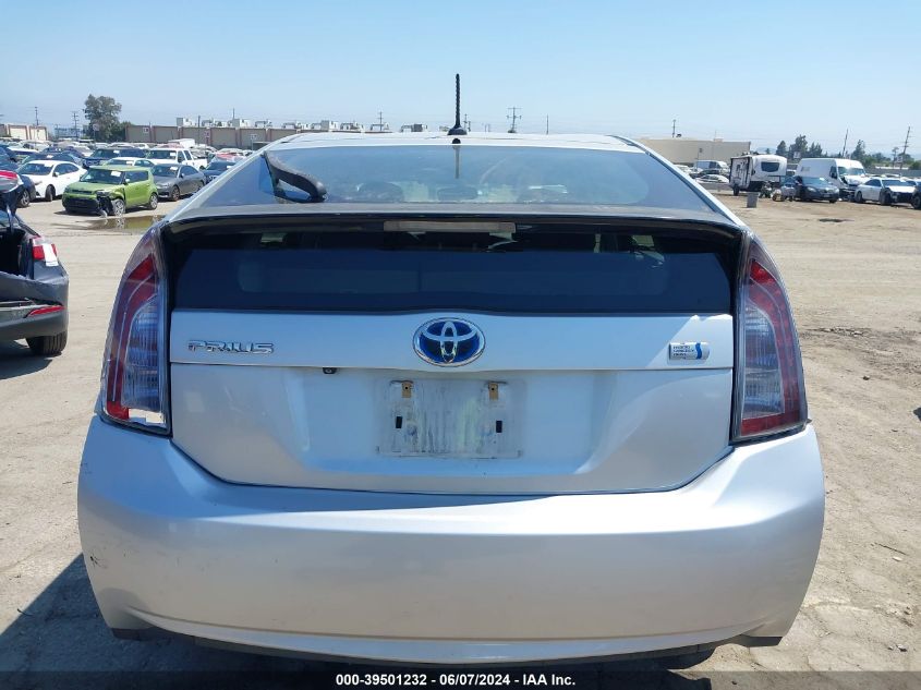 2013 Toyota Prius Three VIN: JTDKN3DU8D0355979 Lot: 39501232