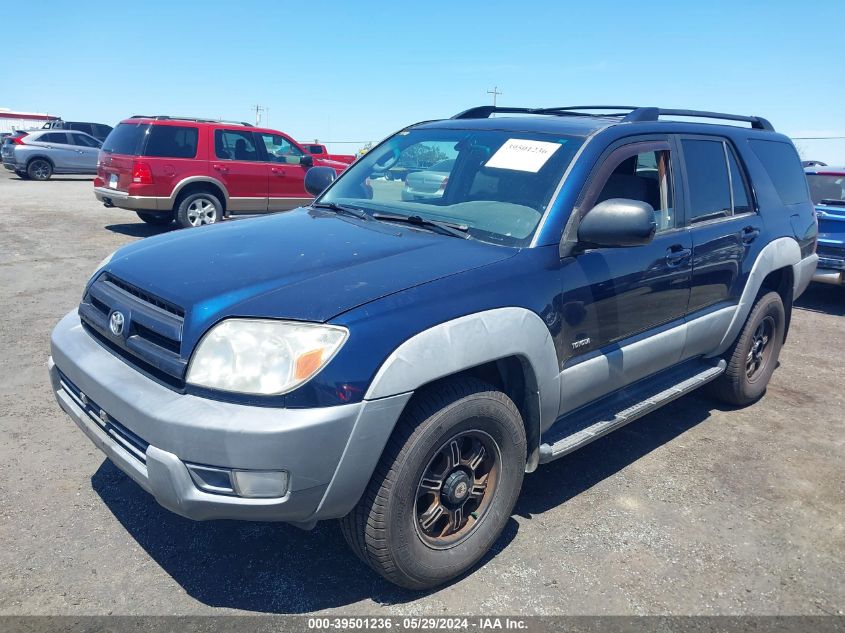 2003 Toyota 4Runner Sr5 V6 VIN: JTEZU14R038000754 Lot: 39501236