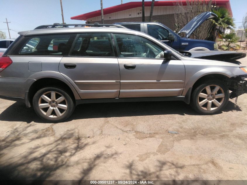 2009 Subaru Outback 2.5I VIN: 4S4BP61C497321412 Lot: 39501237