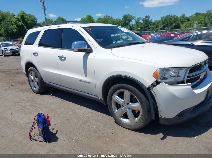 2011 Dodge Durango Citadel VIN: 1D4SE5GT7BC648625 Lot: 39501245