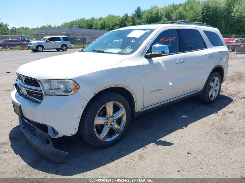 2011 Dodge Durango Citadel VIN: 1D4SE5GT7BC648625 Lot: 39501245