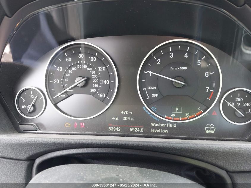 2015 BMW 328I xDrive VIN: WBA3B5C53FF961979 Lot: 39501247