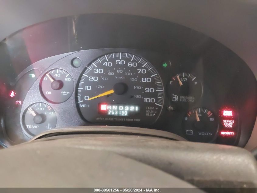 1999 Chevrolet Astro VIN: 1GNDM19W5XB127867 Lot: 39501256