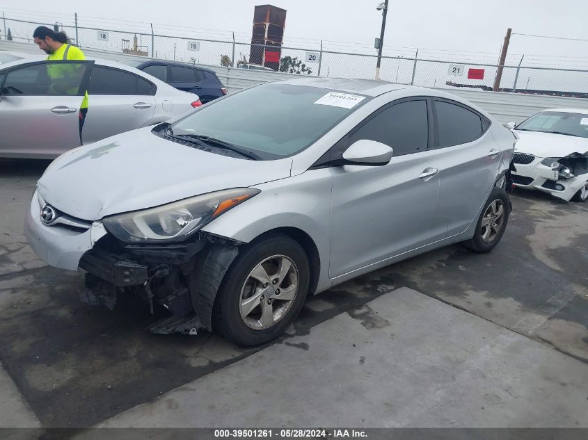 2015 Hyundai Elantra Se VIN: KMHDH4AE1FU264529 Lot: 39501261