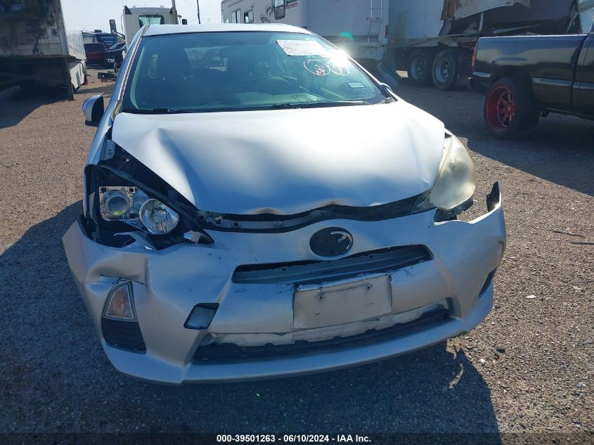 2012 Toyota Prius C Three VIN: JTDKDTB33C1020263 Lot: 39501263