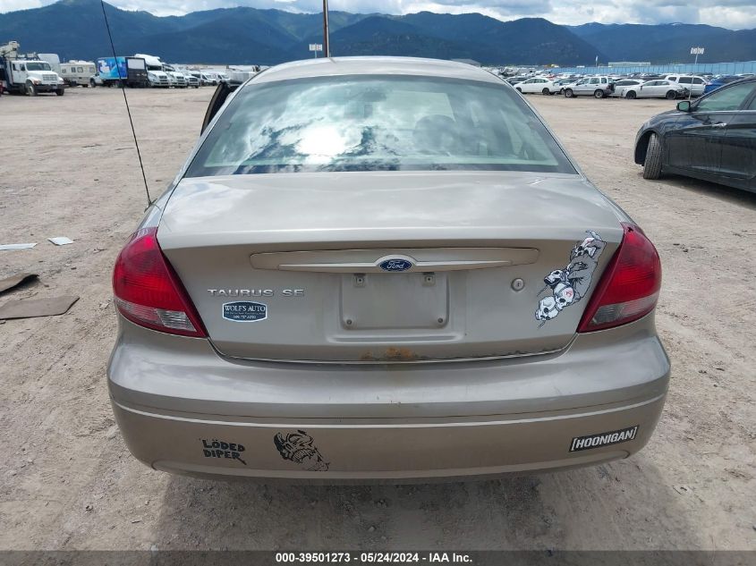 2006 Ford Taurus Se VIN: 1FAFP53U86A152490 Lot: 39501273