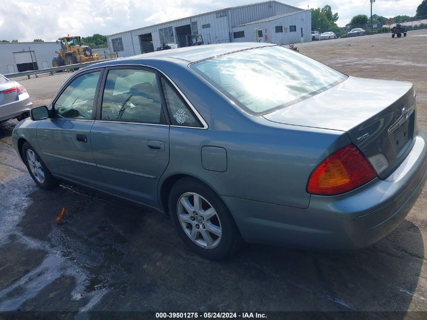 2000 Toyota Avalon Xls VIN: 4T1BF28B7YU103618 Lot: 39501275