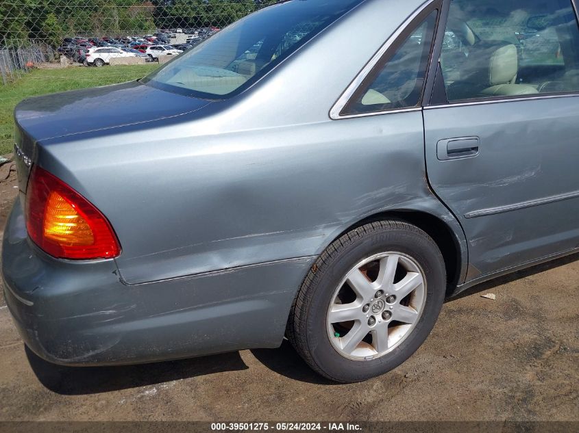 2000 Toyota Avalon Xls VIN: 4T1BF28B7YU103618 Lot: 39501275