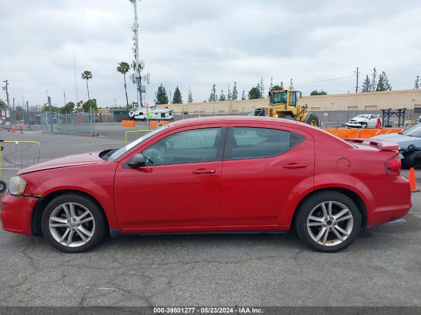 2014 Dodge Avenger Se VIN: 1C3CDZAB1EN148937 Lot: 39501277