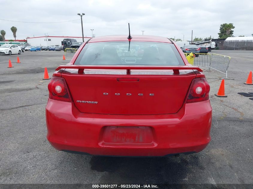 2014 Dodge Avenger Se VIN: 1C3CDZAB1EN148937 Lot: 39501277