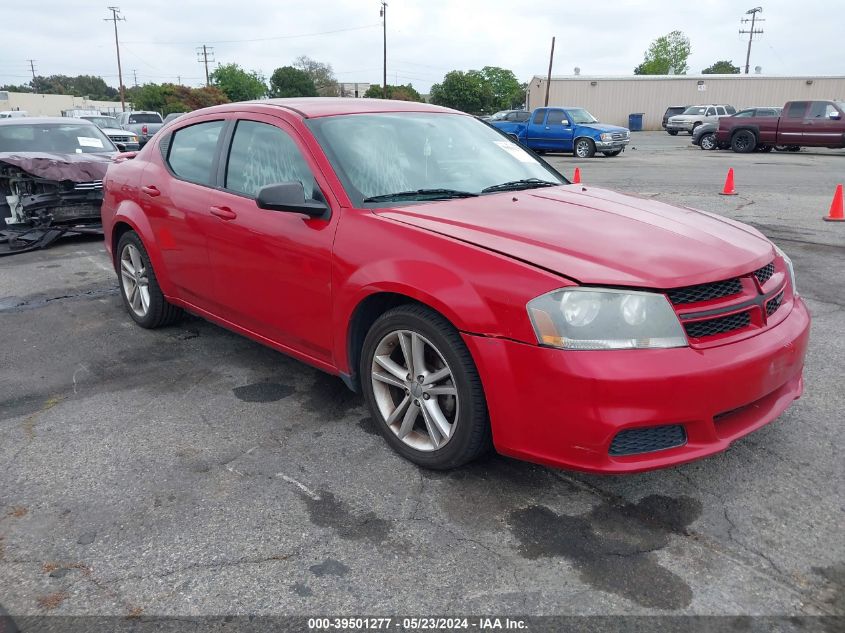 2014 Dodge Avenger Se VIN: 1C3CDZAB1EN148937 Lot: 39501277