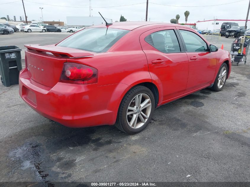 2014 Dodge Avenger Se VIN: 1C3CDZAB1EN148937 Lot: 39501277