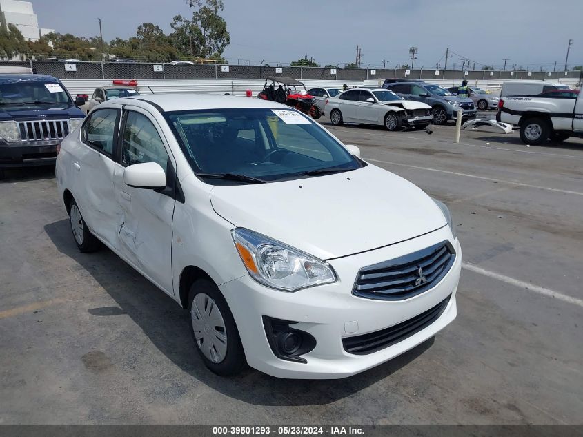 2017 Mitsubishi Mirage G4 Es VIN: ML32F3FJ7HHF06680 Lot: 39501293