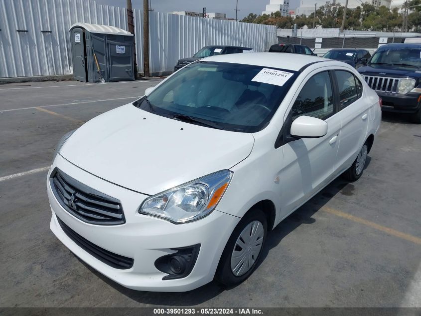 2017 Mitsubishi Mirage G4 Es VIN: ML32F3FJ7HHF06680 Lot: 39501293