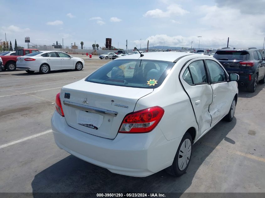 2017 Mitsubishi Mirage G4 Es VIN: ML32F3FJ7HHF06680 Lot: 39501293