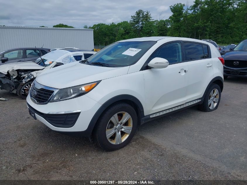 2013 Kia Sportage Lx VIN: KNDPB3A26D7443101 Lot: 39501297