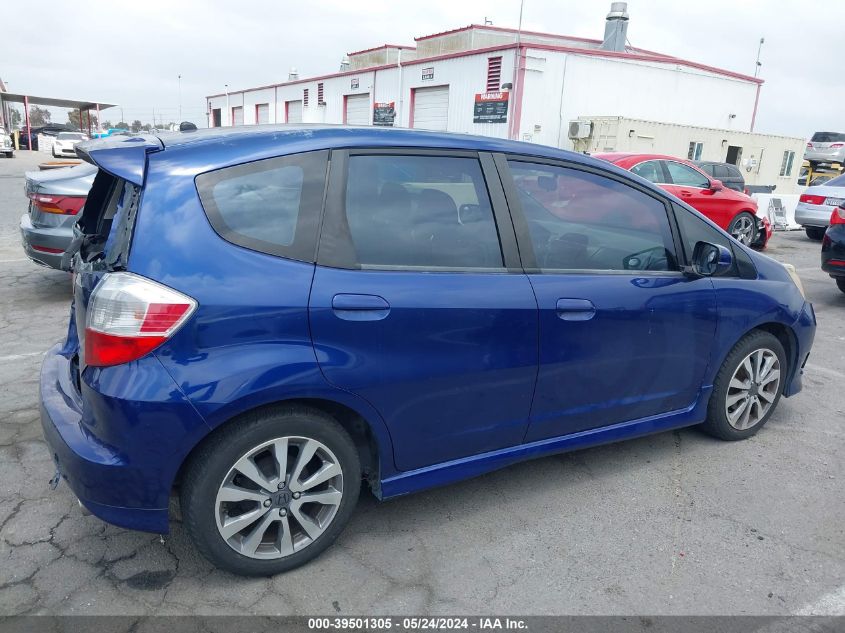 2013 Honda Fit Sport VIN: JHMGE8H64DC038339 Lot: 39501305