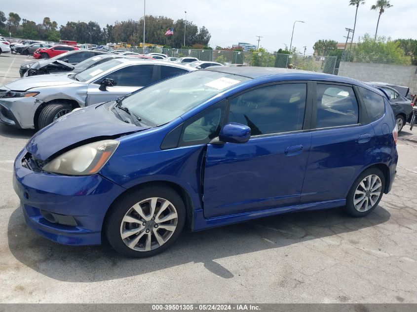 2013 Honda Fit Sport VIN: JHMGE8H64DC038339 Lot: 39501305