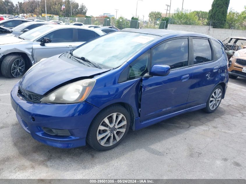 2013 Honda Fit Sport VIN: JHMGE8H64DC038339 Lot: 39501305