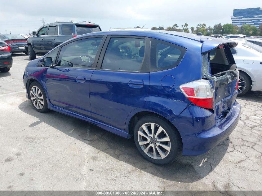 2013 Honda Fit Sport VIN: JHMGE8H64DC038339 Lot: 39501305